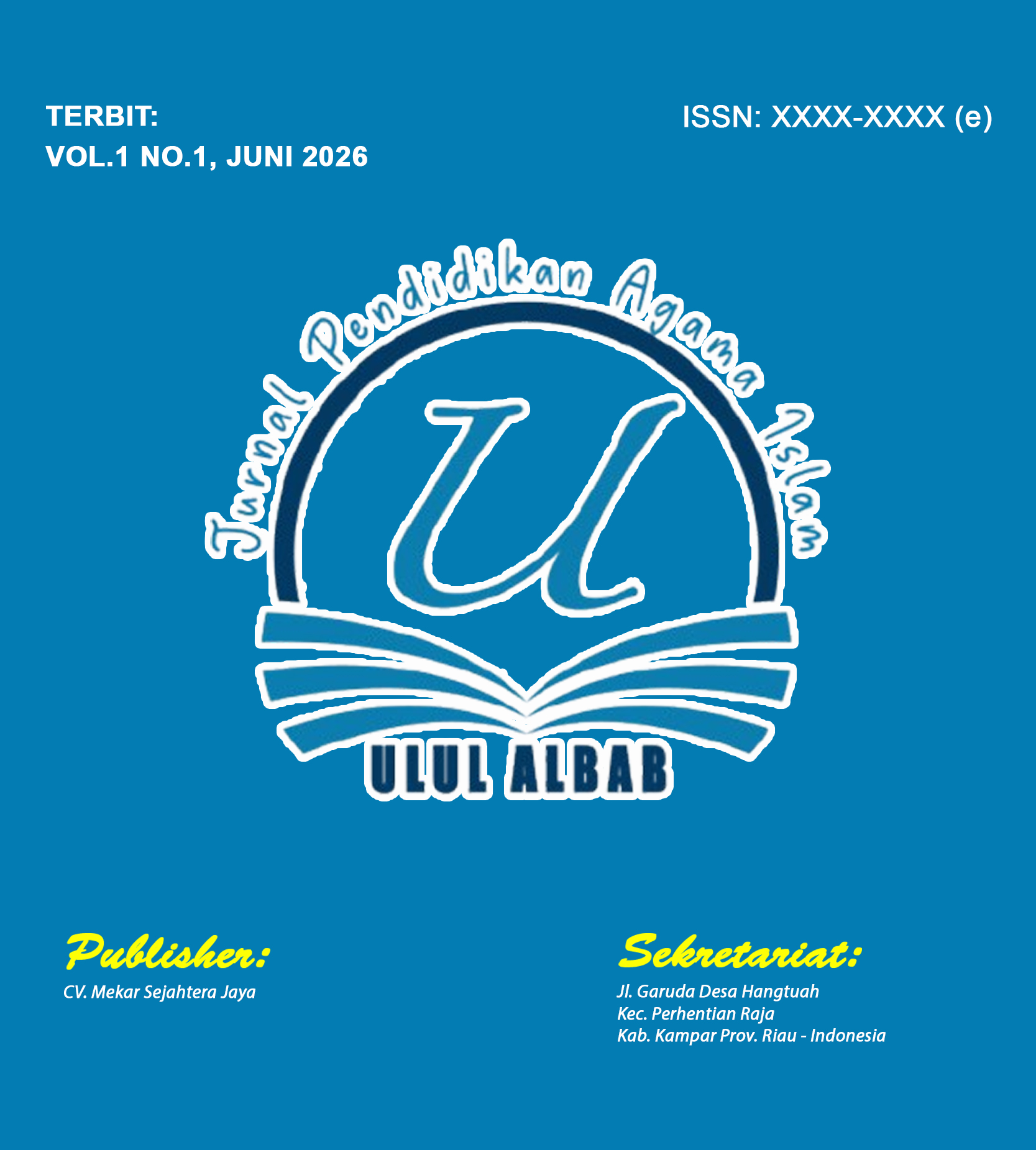 					View Vol. 1 No. 1 (2026):  Ulul Albab: Jurnal Pendidikan Agama Islam
				
